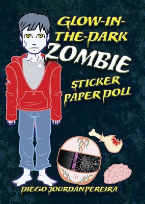 Glow-In-The-Dark Zombie Sticker Paper Doll - Diego Jourdan Pereira