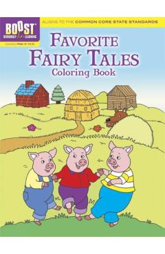 Favorite Fairy Tales Coloring Book - Fran Newman-d'amico