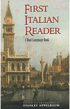 Coperta cărții 'First Italian Reader: A Dual-Language Book - Stanley Appelbaum'
