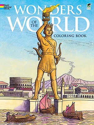 Wonders of the World Coloring Book - A. G. Smith