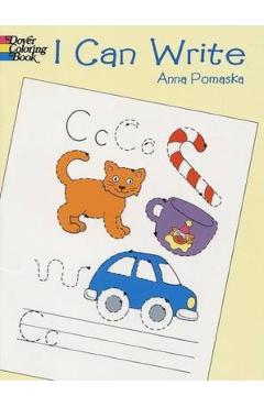 Poza produsului I Can Write Coloring Book - Anna Pomaska