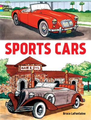 Sports Cars Coloring Book - Bruce Lafontaine