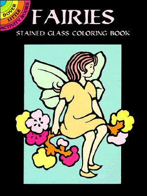 Fairies Stained Glass Coloring Book - Marty Noble
