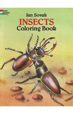 Poza produsului Insects Coloring Book - Jan Sovak
