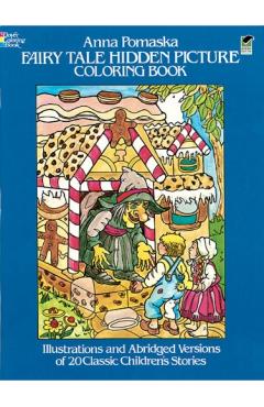Fairy Tale Hidden Picture Coloring Book - Anna Pomaska