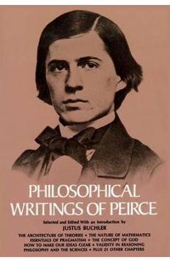 Coperta cărții 'Philosophical Writings of Peirce - Charles S. Peirce'