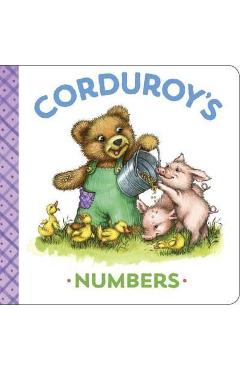 Coperta cărții 'Corduroy's Numbers - Maryjo Scott'
