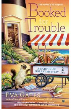 Coperta cărții 'Booked for Trouble - Eva Gates'