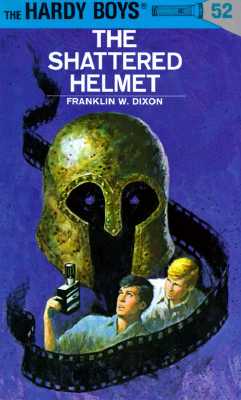 Coperta cărții 'The Shattered Helmet - Franklin W. Dixon'