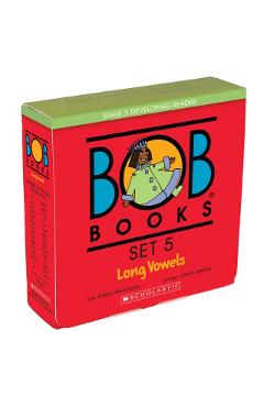Bob Books - Long Vowels Box Set Phonics, Ages 4 and Up, Kindergarten, First Grade (Stage 3: Developing Reader) - Bobby Lynn Maslen