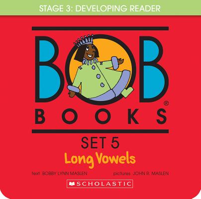 Bob Books - Long Vowels Box Set Phonics, Ages 4 and Up, Kindergarten, First Grade (Stage 3: Developing Reader) - Bobby Lynn Maslen