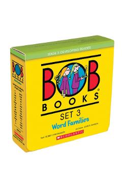 Bob Books -Word Families Box Set Phonics, Ages 4 and Up, Kindergarten, First Grade (Stage 3: Developing Reader) - Bobby Lynn Maslen