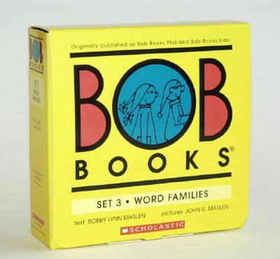 Bob Books -Word Families Box Set Phonics, Ages 4 and Up, Kindergarten, First Grade (Stage 3: Developing Reader) - Bobby Lynn Maslen