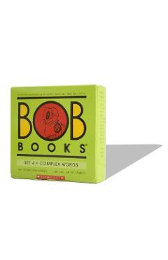 Poza produsului Bob Books - Complex Words Box Set Phonics, Ages 4 and Up, Kindergarten, First Grade (Stage 3: Developing Reader) - Bobby Lynn Maslen