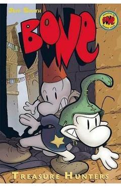 Coperta cărții 'Treasure Hunters (Bone #8), 8 - Jeff Smith'