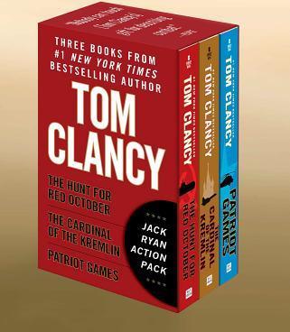 Tom Clancy's Jack Ryan Action Pack: The Hunt for Red October/The Cardinal of the Kremlin/Patriot Games - Tom Clancy