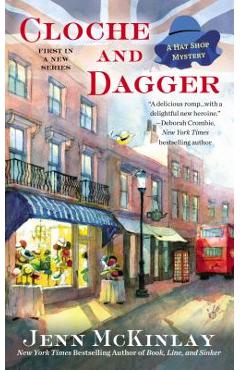 Coperta cărții 'Cloche and Dagger - Jenn Mckinlay'