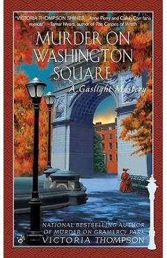 Coperta cărții 'Murder on Washington Square - Victoria Thompson'