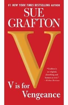 Coperta cărții 'V Is for Vengeance - Sue Grafton'
