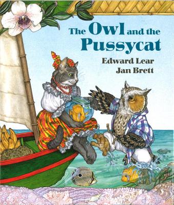 Coperta cărții 'The Owl and the Pussycat - Edward Lear'