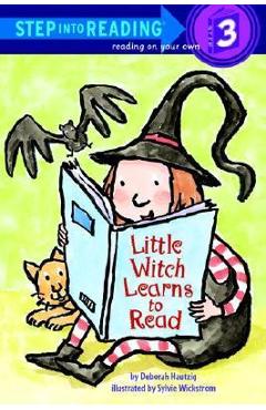 Coperta cărții 'Little Witch Learns to Read - Deborah Hautzig'