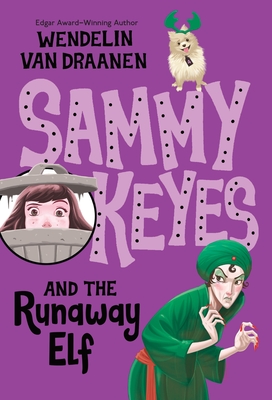 Coperta cărții 'Sammy Keyes and the Runaway Elf - Wendelin Van Draanen'