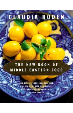 Coperta cărții 'The New Book of Middle Eastern Food - Claudia Roden'