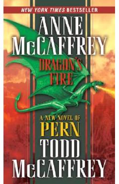 Coperta cărții 'Dragon's Fire - Anne Mccaffrey'