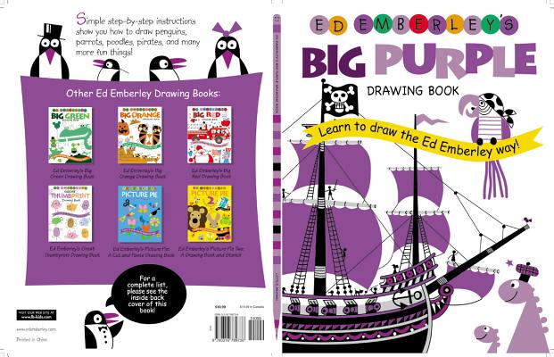 Ed Emberley's Big Purple Drawing Book - Ed Emberley