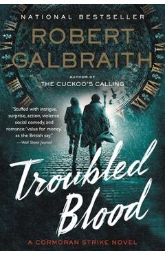 Coperta cărții 'Troubled Blood - Robert Galbraith'