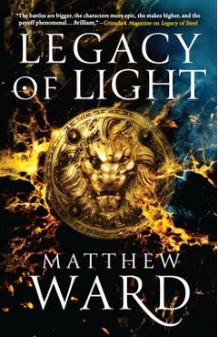 Coperta cărții 'Legacy of Light - Matthew Ward'