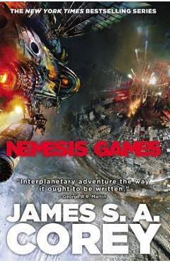 Coperta cărții 'Nemesis Games - James S. A. Corey'