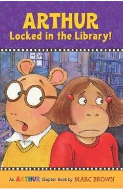 Coperta cărții 'Arthur Locked in the Library! - Marc Brown'