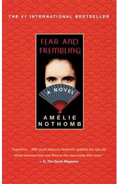 Coperta cărții 'Fear and Trembling - Amelie Nothomb'