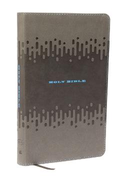 Kjv, Bible for Kids, Leathersoft, Charcoal: Thinline Edition - Thomas Nelson