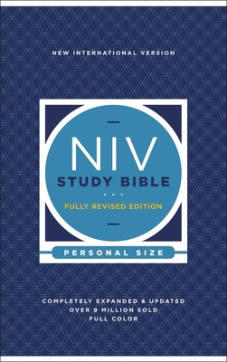 NIV Study Bible, Fully Revised Edition, Personal Size, Hardcover, Red Letter, Comfort Print - Kenneth L. Barker