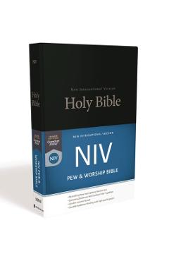 NIV, Pew and Worship Bible, Hardcover, Black - Zondervan