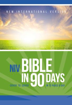 Bible in 90 Days-NIV: Cover to Cover in 12 Pages a Day - Zondervan