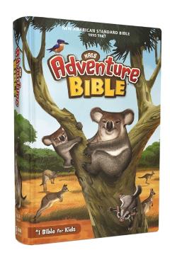 Nasb, Adventure Bible, Hardcover, Full Color Interior, Red Letter Edition, 1995 Text, Comfort Print - Lawrence O. Richards