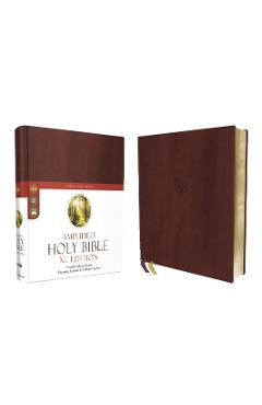 Poza produsului Amplified Holy Bible, XL Edition, Leathersoft, Burgundy - Zondervan
