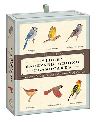 Sibley Backyard Birding Flashcards: 100 Common Birds of Eastern and Western North America - David Allen Sibley