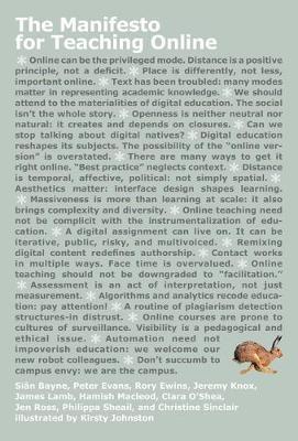 The Manifesto for Teaching Online - Sian Bayne