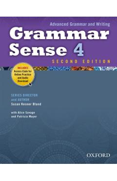 Poza produsului Grammar Sense 4 Student Book with Online Practice Access Code Card - Susan Kesner Bland