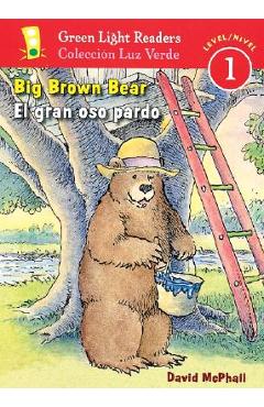 Coperta cărții 'El Gran Oso Pardo/Big Brown Bear - David Mcphail'