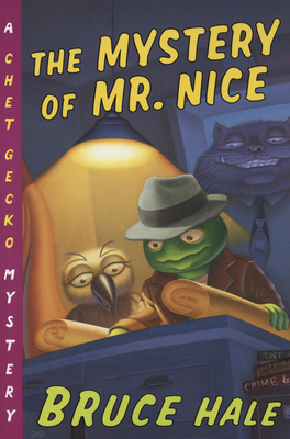 Coperta cărții 'The Mystery of Mr. Nice - Bruce Hale'