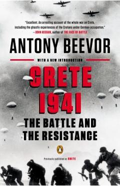 Coperta cărții 'Crete 1941: The Battle and the Resistance - Antony Beevor'