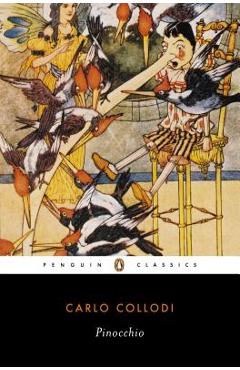 Coperta cărții 'Pinocchio - Carlo Collodi'