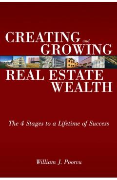 Coperta cărții 'Creating and Growing Real Estate Wealth: The 4 Stages to a Lifetime of Success - William J. Poorvu'