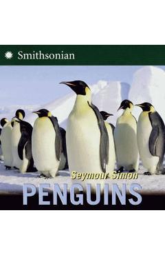 Coperta cărții 'Penguins - Seymour Simon'
