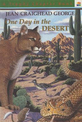 Coperta cărții 'One Day in the Desert - Jean Craighead George'